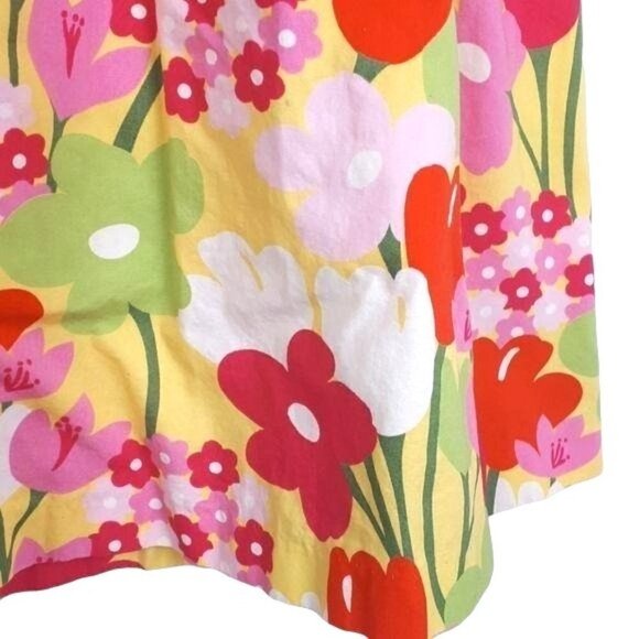 Gymboree Floral Print Dress Cap Sleeve Girls Size 6 - Picture 3 of 12